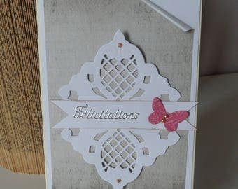 Carte félicitations mariage