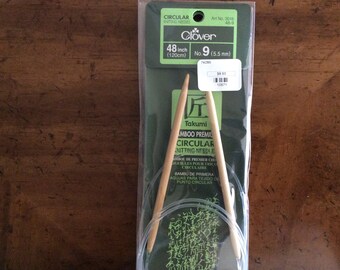 48 inch circular knitting needle Size 9
