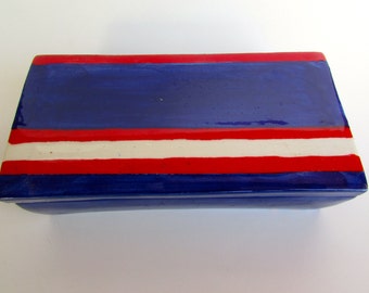 Rosenthal Netter Cigarette Holder Mid Century Italy Tobacco Nostalgia Trinket Box, Repaired
