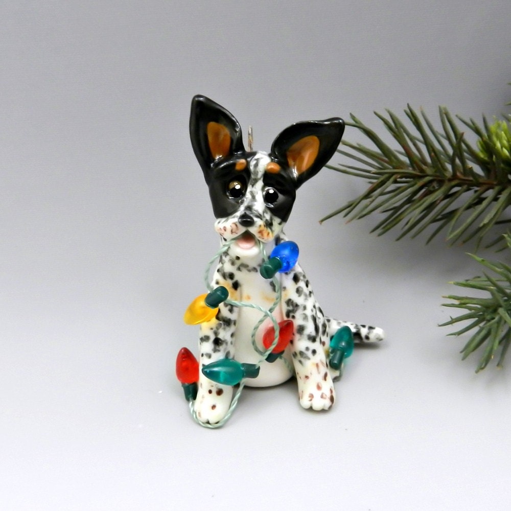 australian cattle dog christmas ornament by themagicsleigh australian cattle dog christmas ornament by themagicsleigh