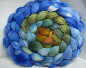 Merino 15.5 Roving Combed Top 5oz - Misty Leaves 1