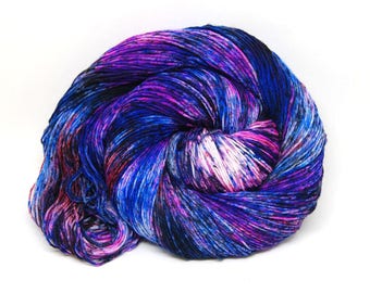 Hardcore Sock Yarn - "Galaxy" - Handpainted Superwash Merino - 463 Yards