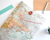 Maps Laptop Case, MacBook Pro 13 inch Case, New MacBook Pro Case, MacBook Air Case HP Laptop Case or Custom Size