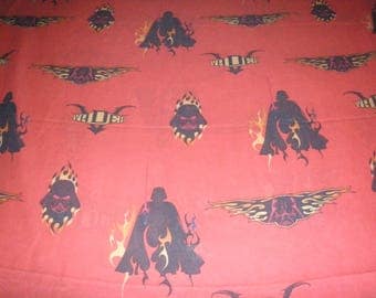 Reclaimed Star Wars VADER TWIN FLAT Sheet - Reclaimed Bed Linens