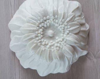 Sale!! 20% off. Vintage Indiana Glass Sunflower Bowl