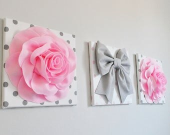 White Flower Wall Decor wall decor set of four gray and white flower wall hangings 12 White Flower Wall Decor wall decor set of four gray and white flower wall hangings 12