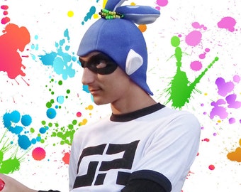 Splatoon Hat, Squid Inkling Boy Hat, Splatoon Cosplay, Comic Con, Gift for him, Gifts for boys