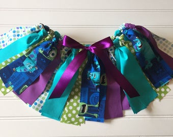Monster inc Birthday Party - Monster inc Baby Tutu - Monster inc Party - Little Girl Skirt - Monster Inc Birthday Outfit - Birthday Skirt