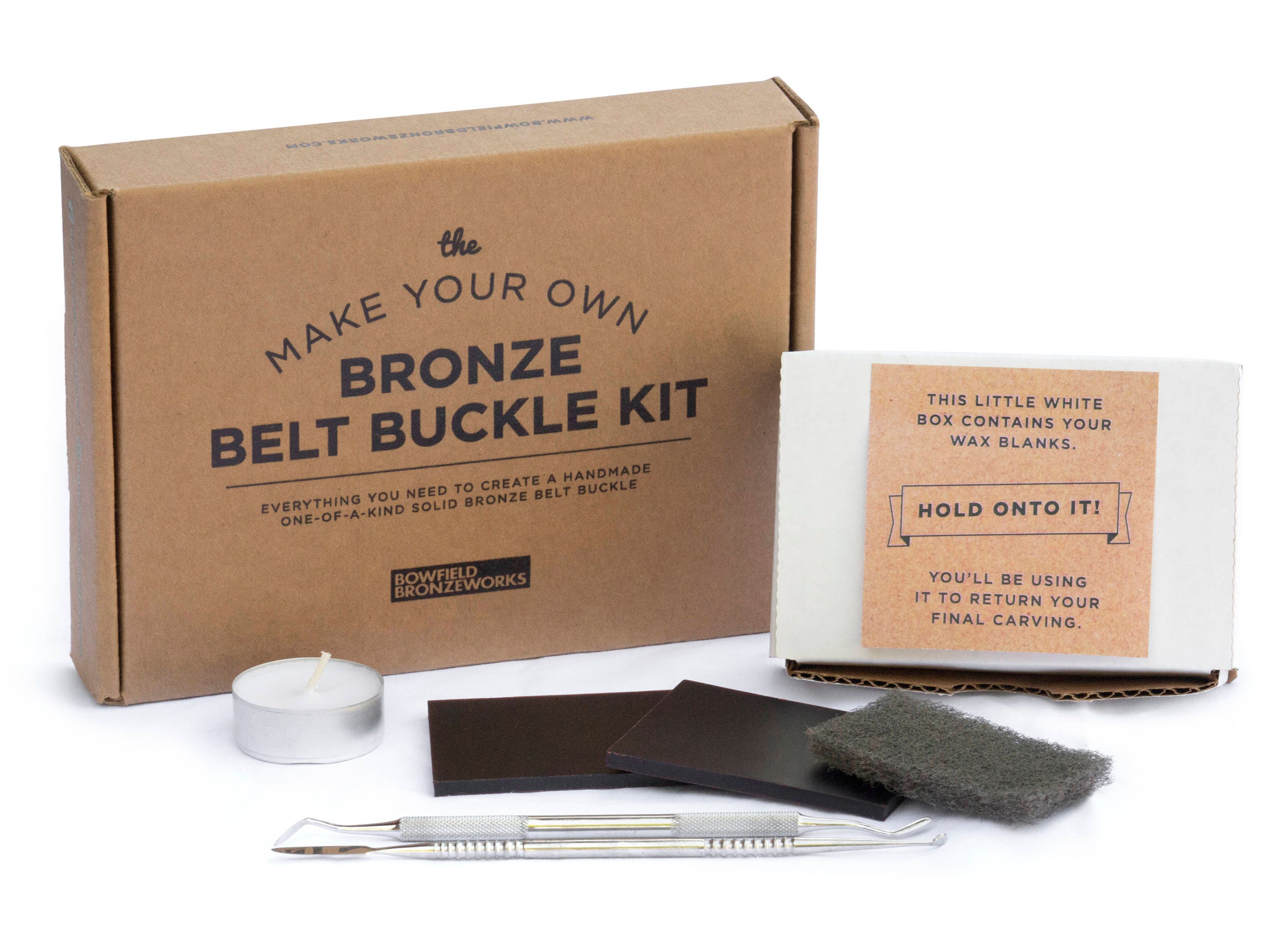 Sculpt Your Own Bronze Buckle Kit