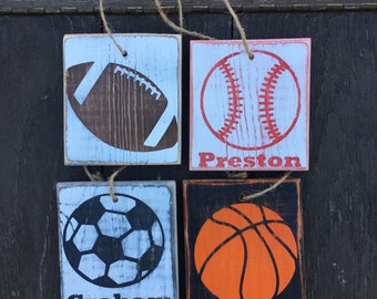 Items similar to Sports themed wood pallets, Sports wood pallets ...