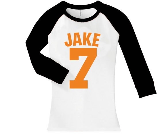 personalized baseball birthday shirts