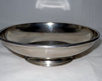 Stieff Pewter Footed Bowl