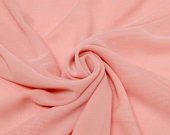 Hi Multi Chiffon Fabric - 5 Yards - Blush (273)