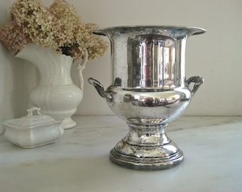 Silver plate champagne bucket ~ Downton Abbey your next affair !