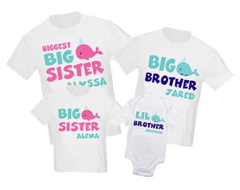 big brother little sister t shirt