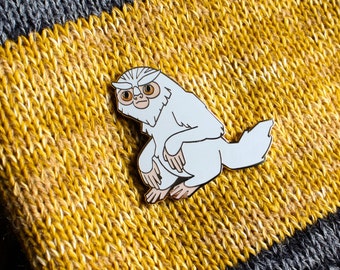 Fantastic Beasts Demiguise Hard Enamel Pin.