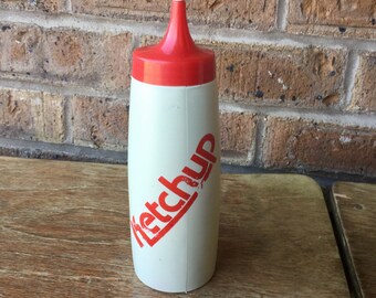Vintage Cafe Ketchup Bottle