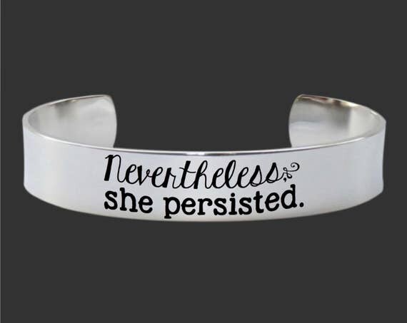 Nevertheless, She Persisted | Graduation | Graduation Gift | Grad Gift | Promotion | Personalized Gifts | Korena Loves