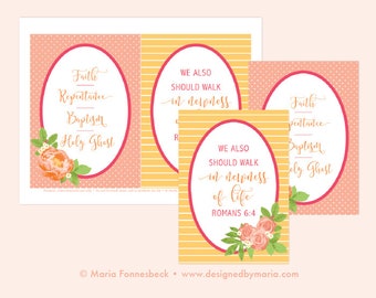Chews the Right CTR Favor Tag Printable: LDS Primary or LDS