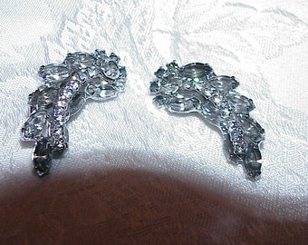 Severino Italy Vintage Rhinestone Earrings