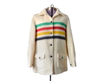 Hudson Bay Coat, Vintage Clothing, Womens Coat, Winter Coat, Vintage Coat, Vintage Hudson, Womens Hudson, 1960s Hudson, 60s Hudson