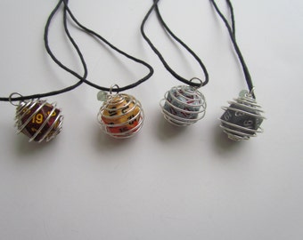 Lucky d20 Necklace