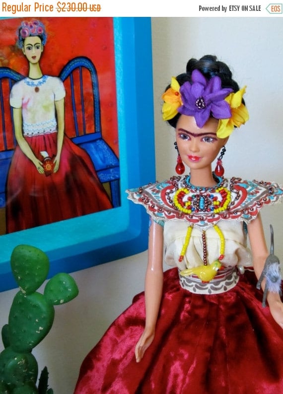 ON SALE 35% My Weeping Magdalena Doll From My Frida by DressMeDoll