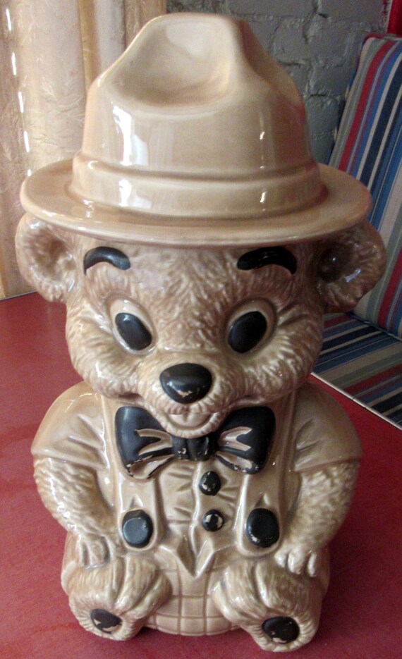 Cookie Jar Smokey the Bear Ranger Bear