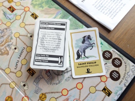 Herd Your Horses Board Game COMPLETE Aristoplay Ages 8 &amp; Up