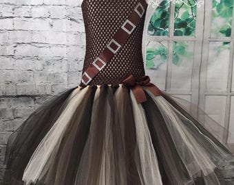 Chewbacca tutu dress. Chewbacca dress. Chewbacca costume. Ribbon tutu dress. Ribbon dress. Star Wars wedding. Warrior costume.