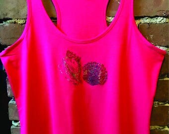 Summer Dress, Beach Dress, Swimsuit Coverup, Racerback Dress