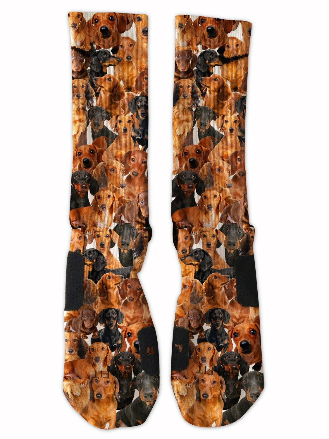 Custom Weiner Dog Nike Elite Socks
