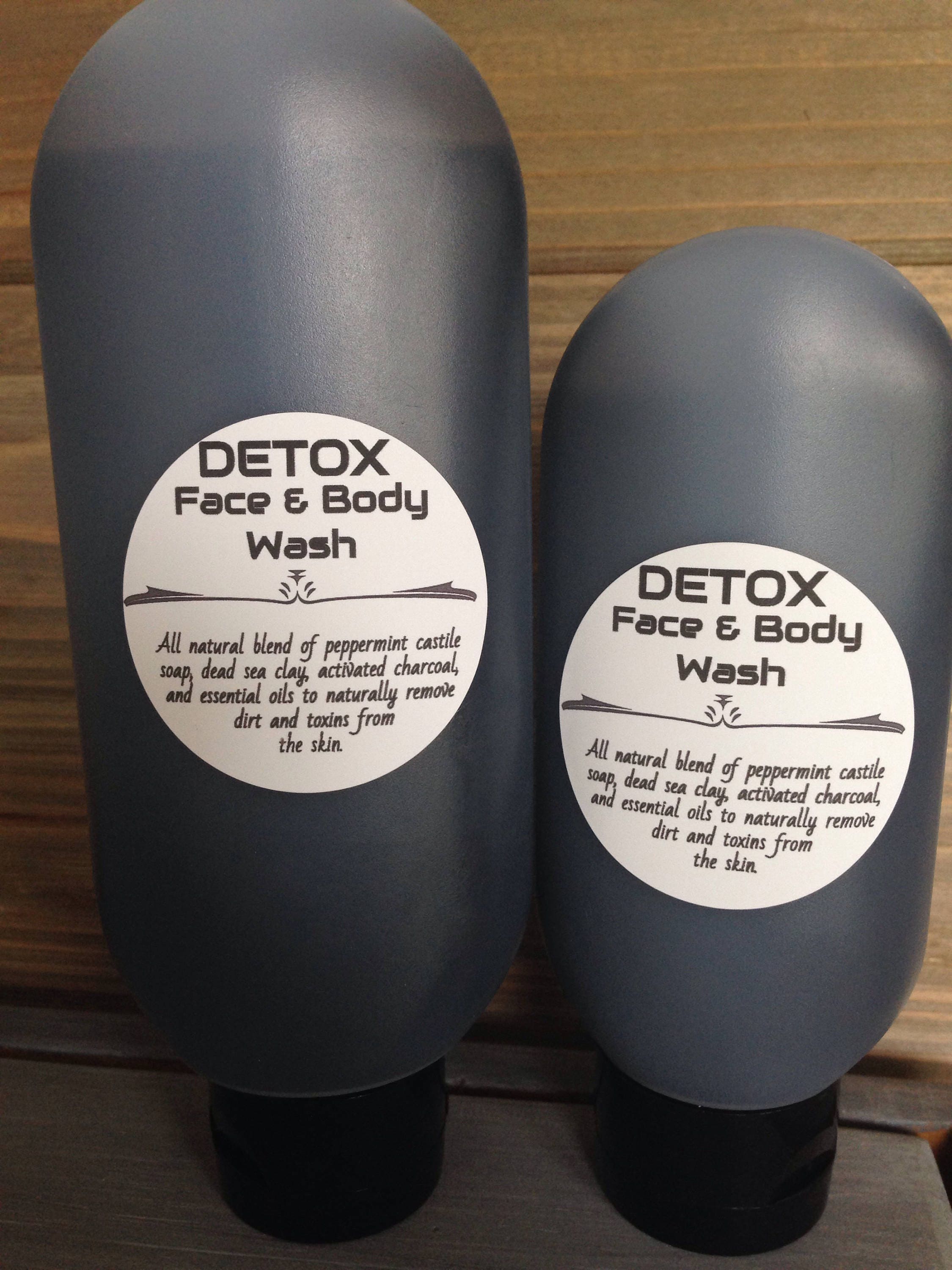 Detox face washactivated charcoal soap Dead Sea mud soap