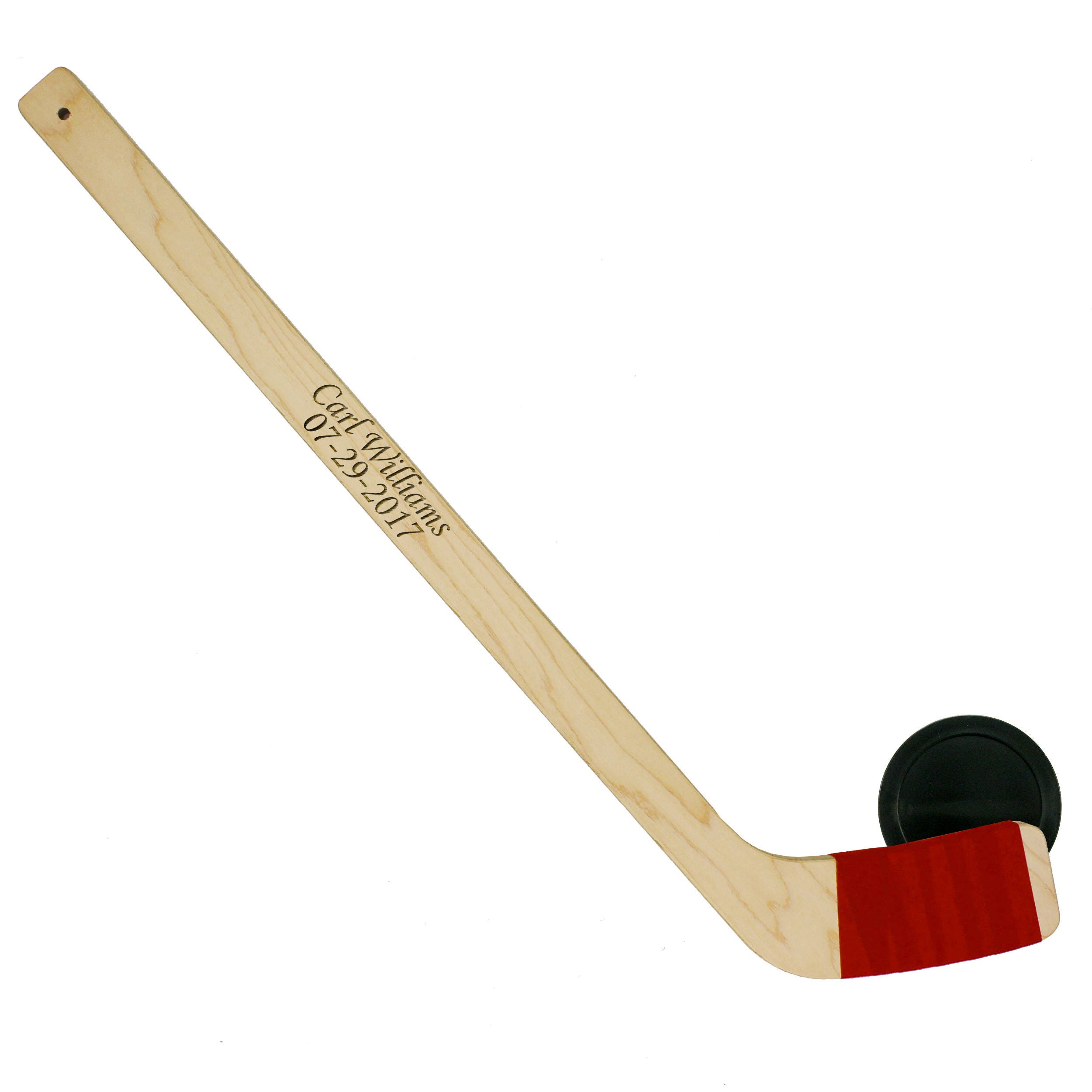 Personalized Mini Hockey Stick ring bearer gift boy gift