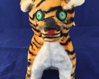 vintage tiger stuffed animal