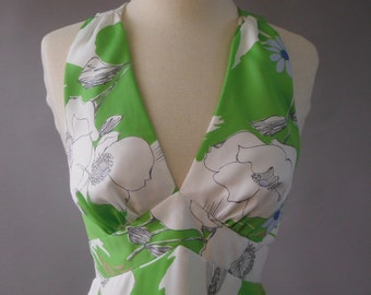 Tori Richard of Honolulu Fabulous Halter Dress! Size 10