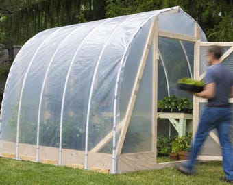 6'10 x 8'0 Greenhouse Plans Printed