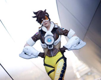 Overwatch: Tracer Armor Kit (Arms Only) - Handmade