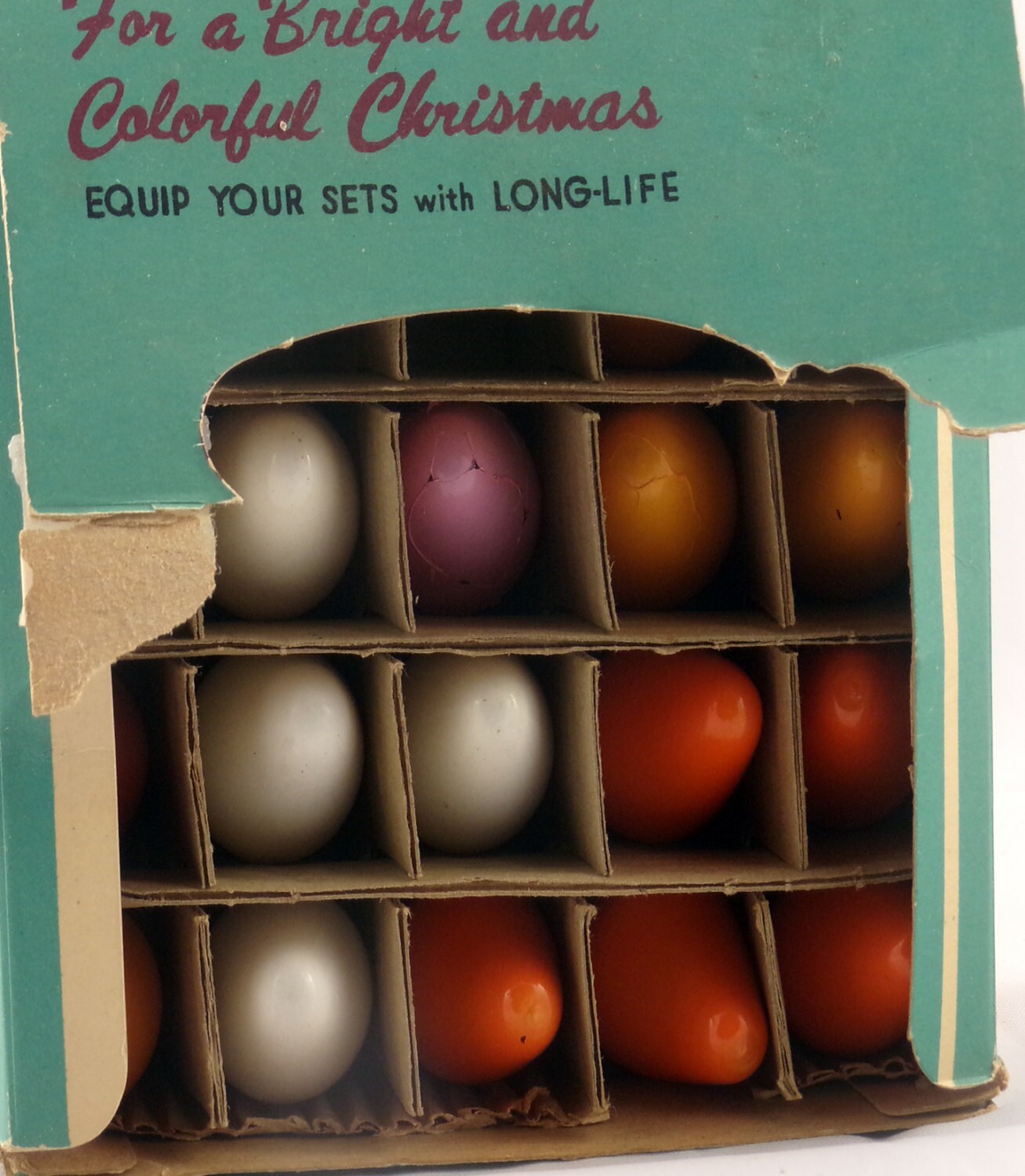 Vintage Noma Christmas Light Bulbs