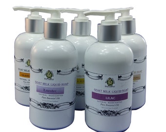 Liquid Soap, Liquid Hand Soap, Goat Milk Liquid Soap