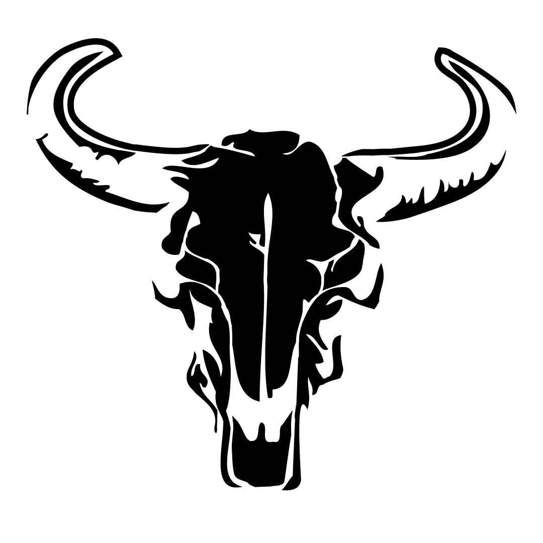 Cow Skull Stencil | [#] New Concept