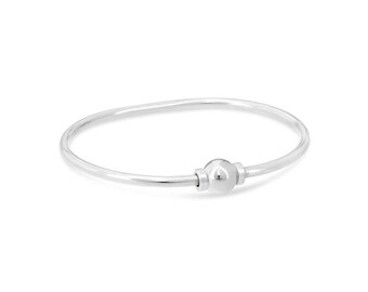 Cape Cod Bracelet.. TODDLER SIZE 5 or 5.5 all silver/ made on Cape Cod/ Ships in a box
