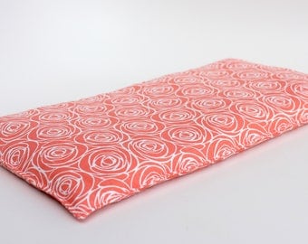 Corn heating bag - Hot and cold pack - Heat therapy bag - Heating pad microwavable - Heating pack - ice pack - large size - coral roses