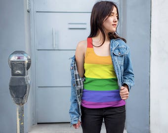 Gay Pride Tank Top, LGBT Clothing, LGBT Pride, LGBTQ Pride, Lesbian Pride, Gay Pride Vest, Lesbian T ank, Gay Pride, Unisex Tank Top