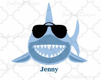 Free Free 276 Shark With Glasses Svg SVG PNG EPS DXF File