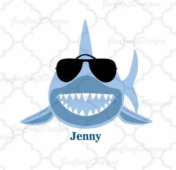 Free Free 259 Baby Shark With Glasses Svg SVG PNG EPS DXF File