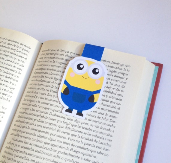 Minion Magnetic Bookmark Minions Bookmarks