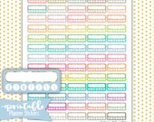 Printable Planner Stickers by RubyRedIrisPrints on Etsy