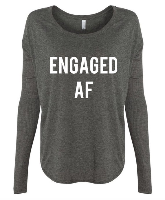 engaged christmas shirts