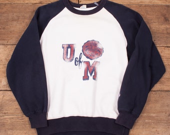 Mens Vintage 80s Champion College Sweatshirt Sweater Jumper M 38” R4299